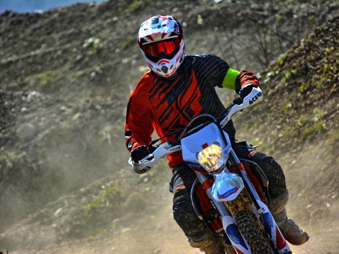 Enduro fahren mit eigenem Material